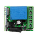 Geekcreit 433MHz DC12V 10A 1CH Single Channel Wireless Relay RF Remote Control Switch Receiver Boa