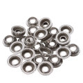 120Pcs 15mm Heavy Duty Silver Snap Fastener Press Studs Button With Tool