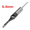 6.4mm Woodworking Square Hole Saw Drill Bit Square Mortising Chisel Drill Bit
