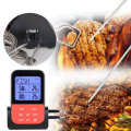 Remote Cooking Thermometer Wireless BBQ Digital LCD Display Meat Thermometer With 2 Stainless Steel