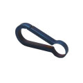 AOTDDOR EDC 60mm Blue Quick Release Keychain Titanium Alloy Mini Key Ring
