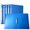 1 Piece A4 Blue File Folder 2 Holes O-shape Ring Binder Document Folder Desktop File Organizer Offic