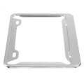 Motorcycle License Number Plate Stainless Steel for Spain 22.5x16.5cm