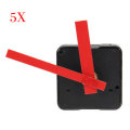 5pcs Silent DIY Quartz Clock Movement Mechanism Mute Hands Repair Tool Parts Kit