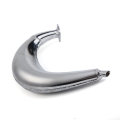 Chrome Muffler Exhaust Pipe For 80cc 66cc 49cc Motorized Bicycle Engine Bike Cycling Accessories