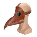 Steampunk Bird Beak Mask Retro Rivet Cosplay Leather Halloween