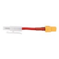 AMASS 3CM 14AWG XT60 Female Plug to Tamiya Male Plug Silicone Charging Cable for Battery Charger