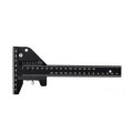 0-210mm Metric Scriber Gauge Aluminum Alloy Multi-Function Mark Line Woodworking Ruler Framing Tool