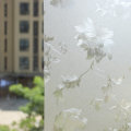 78.7in Flower 3D Window Glass Films Frosted Solid Color Home Privacy Glass Stick