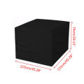 IPRee 115x115x74cm Outdoor Garden Yard Patio Waterproof Cube Table Furniture Cover Rain Protection