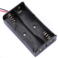 5pcs Plastic Battery Storage Case Box Battery Holder For 2x18650 With Leads