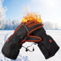 BIKIGHT 120W Electric Heated Gloves Rechargeable 3 Gear Winter Warm Hand Gloves for Bicycle Motorcyc
