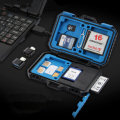 PULUZ Waterproof PU5004 SD Card Storage Box Portable Bag Card Reader for SLR Camera Phone Memory Car