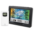 FanJu Indoor Outdoor Wireless Weather Station Thermometer Hygrometer Forecast Air Pressure Time Disp