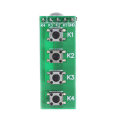 TB371 4 Key MCU Keyboard Button Board Compatible UNO MEGA2560 Pro Mini Nano Due Raspberry Pi Teensy+