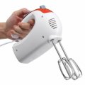 Electric Egg Beater 200W Hand Mixer Stainless Steel Whisk Milk Cooking Baking for Kitchen