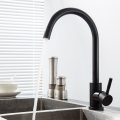 Stainless Steel Kitchen Sink Faucet Mixed 360 Rotation Hot and Cold Water Faucet With 2 Hose
