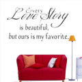 English Proverbs Wall Stickers Love Story  Wall Stickers