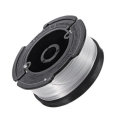1+2 30ft Trimmer Line Replacement String Trimmer Spool Cap Cover Spring For Black and Decker String
