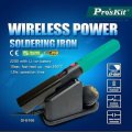 Pro`sKit SI-B166 USB Soldering Iron Wireless Rechargeable 2200mA Li-ion Battery Fast Heat Up