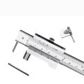 0-200mm Marking Vernier Caliper With Carbide Scriber Parallel Marking Gauging Ruler Measuring Instru