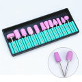 12pcs Nail Drill Grinding Bit Polishing Wheel for Electric Grinder Drill