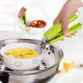 Stainless Steel Scald Heat Proof Handheld Bowl Dish Clip Clamp Kitchen Cooking Tool