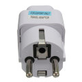 Universal US/UK/AU To EU Germany Standard AC Power Adapter 2 Pin Travel Converter Adapter Socket Cha