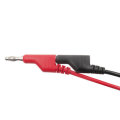 DANIU P1036 5Pcs 1M 4mm Banana to Banana Plug Test Cable Lead for Multimeter Tester 5 Colors