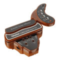 Gitafish K380N Acoustic Guitar Effector Reverb Delay Chorus Effects 3-Band EQ Volume Adjustment Buil