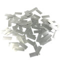100Pcs Pure Nickel 99.96% Low Resistance Battery Strip Tabs Mat for Welding 0.1x4x10mm