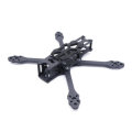 STEELE 5 220mm Wheelbase 5mm Arm Thickness Carbon Fiber X Type 5 Inch Freestyle Frame Kit Support Ca
