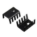 50pcs 7805 Radiator Suitable 20*13*8 Small Heat Sink for TO-220 Packaged Devices