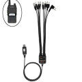 BAOFENG 8 in 1 USB Programming Cable Universal Walkie Talkie Programming Cable For BAOFENG X3-Plus/B