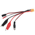 4in1 XT60 Plug to JST Alligator Clips Fubeba Plug Multi-function Charging Cable for Lipo Battery