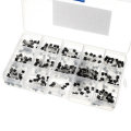 3 x 300pcs 15 Values Transistor Assorted Kit TO-92 S9012 S9013 S9014 S8050 S8550 2N3904 2N3906 BC327
