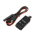 Motorcycle SAE to USB Cable Adaptor Dual USB Cell Phone Charger Voltmeter HI