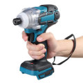 18V 520N.m Cordless Brushless Impact Drill Driver Electric Screwdriver Drill Stepless Speed Change S