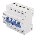 MoesHouse 4P 63A WiFi Smart Circuit Breaker Switch Smart Home Automation Overload Short Circuit Voic