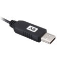10pcs USB Power Boost Line DC 5V to DC 9V Step UP Module USB Converter Adapter Cable 2.1x5.5mm Plug