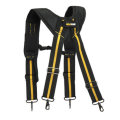 Heavy Duty Tool Belt Suspender for Reducing Waist Pressure Tool Pouch with 4pcs Support Loops