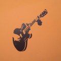 Removable Guitar Guitarist Music DIY Rock Style Decal Home Decor Art Wall Sticker Wallpaper