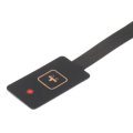 3pcs Single Button GPS Membrane Sensor Switch 1 Button with Light MCU Extended Keyboard PVC Panel DI