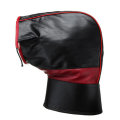 Handlebar Muffs Gloves Waterproof Winter Motorcycle PU Leather Thick Warm Cover Black