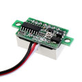 3pcs 0.36 Inch DC0V-32V Red LED Digital Display Voltage Meter Voltmeter Reverse Connection Protectio