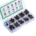 900Pcs 10 Values Tactile Push Button Switch Mini Momentary Tact Assortment Kit DIY