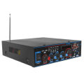 12V Digital HIFI bluetooth Stereo Audio Amplifier SD FM Mic Car Home Remote Control