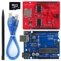 2.8 inch TFT LCD Display Shield + UNO R3 Board with TF Card Touch Pen USB Cable Kit For UNO Mega2560