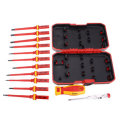 13Pcs Max 1000V VDE Insulated Interchangeable Blade Screwdriver Set Riding Bike Repair Tools Screwdr