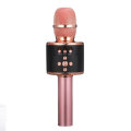 bluetooth Wireless Karaoke Microphone Handheld Microphone with Dynamic Light for Children and Adults